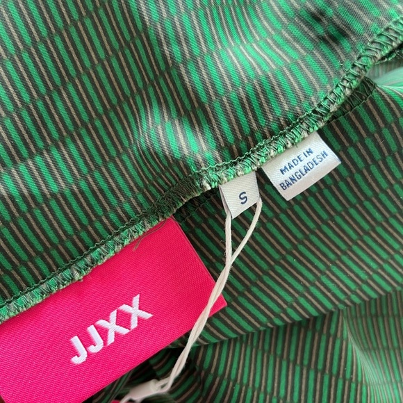 NWT Jack and Jones Garden party slip dress Green Sleeveless Dress size small - Picture 4 of 8